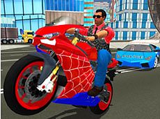 Hero Stunt Spider Bike Simulator